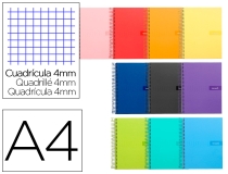 Cuaderno espiral Liderpapel A4