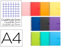 Cuaderno espiral Liderpapel A4 crafty