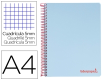 Cuaderno espiral Liderpapel A4 micro