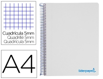 Cuaderno espiral Liderpapel A4 micro