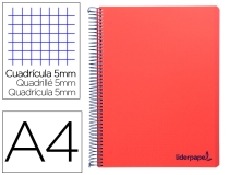 Cuaderno espiral Liderpapel A4 micro