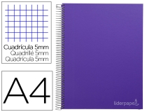 Cuaderno espiral Liderpapel A4 micro