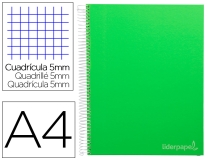 Cuaderno espiral Liderpapel A4 micro