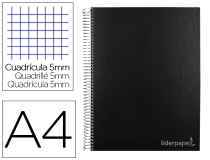 Cuaderno espiral Liderpapel A4 micro