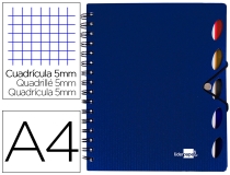 Cuaderno espiral Liderpapel A4