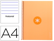 Cuaderno espiral liderpapel A4 micro