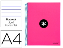 Cuaderno espiral liderpapel A4