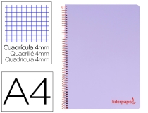 Cuaderno espiral Liderpapel A4 wonder