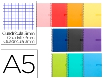 Cuaderno espiral Liderpapel A5 crafty