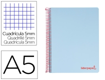 Cuaderno espiral Liderpapel A5 micro