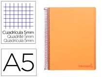 Cuaderno espiral Liderpapel A5 micro