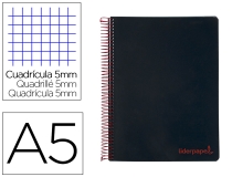 Cuaderno espiral Liderpapel A5 micro