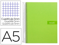 Cuaderno espiral Liderpapel A5 micro