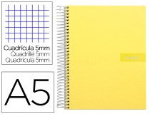 Cuaderno espiral Liderpapel A5 micro