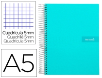 Cuaderno espiral Liderpapel A5 micro