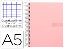 Cuaderno espiral Liderpapel A5 micro