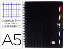 Cuaderno espiral Liderpapel A5 micro