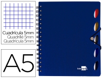 Cuaderno espiral Liderpapel A5 micro