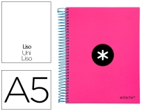 Cuaderno espiral liderpapel A5 micro 