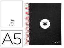 Cuaderno espiral A5 micro Antartik tapa