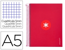 Cuaderno espiral liderpapel A5 micro