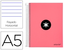 Cuaderno espiral liderpapel A5 micro