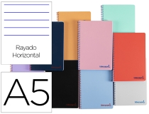 Cuaderno espiral Liderpapel A5 wonder