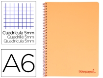 Cuaderno espiral Liderpapel A6 micro