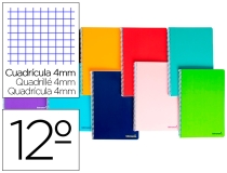 Cuaderno espiral Liderpapel bolsillo doceavo smart  BQ05