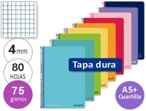 Cuaderno espiral Liderpapel cuarto witty