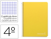 Cuaderno espiral Liderpapel cuarto, LIDERPAPEL