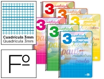 Cuaderno espiral Liderpapel folio