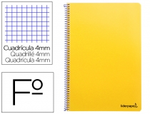 Cuaderno espiral Liderpapel folio, LIDERPAPEL