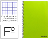 Cuaderno espiral Liderpapel folio smart