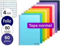 Cuaderno espiral Liderpapel folio smart