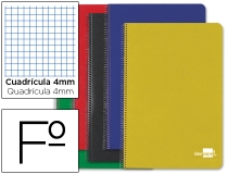 Cuaderno espiral Liderpapel folio tapa