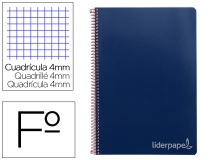 Cuaderno espiral Liderpapel folio