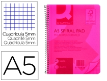 Cuaderno Espiral Qconnect A5 M Kf10027