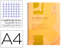 Cuaderno Espiral Qconnect A5 M Kf10029