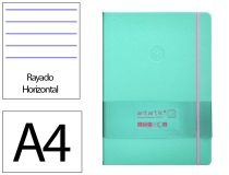 Cuaderno con gomilla Antartik notes