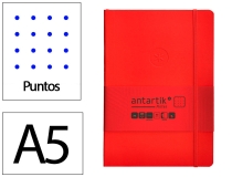 Cuaderno con gomilla Antartik notes tapa