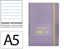 Cuaderno con gomilla Antartik notes