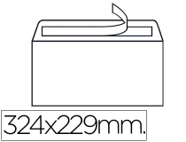 Sobre Liderpapel n.14 blanco Din c4  SB17