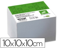 Taco papel Liderpapel encolado 100x100x100 mm  TA02