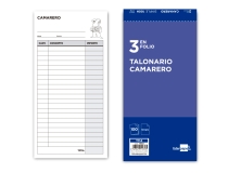 Talonario Liderpapel camarero 3