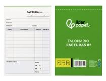 Talonario Liderpapel facturas 8