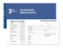 Talonario Liderpapel inquilinato 3