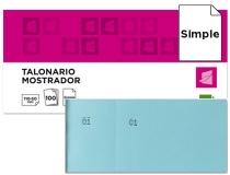 Talonario Liderpapel mostrador 50x110 mm tl08