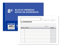 Talonario notas de expediente PORTUGUS octavo  Liderpapel TL15-P