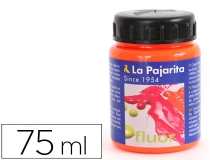 Pintura acrilica La pajarita f-02 naranja